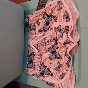 Juniors Butterfly shorts Size Medium